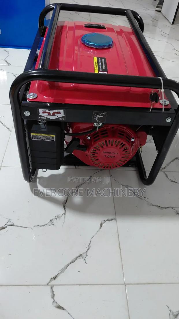 Primo Italy 3.5kva Petrol Generator Keystart. - thumbnail 3