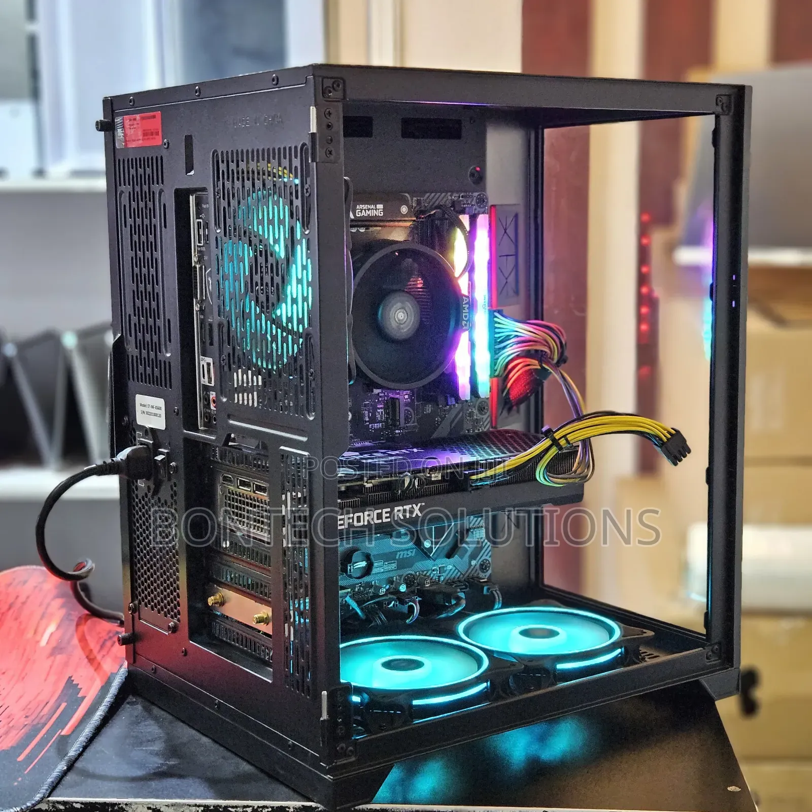 New Desktop Computer MSI Model 16GB AMD Ryzen 5 HDD+SSD 512GB