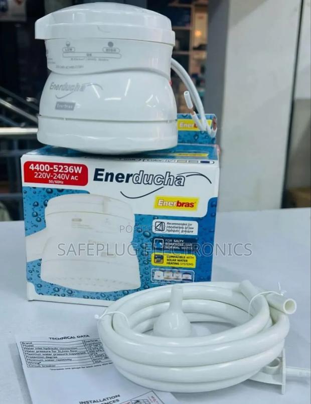 Enerducha Showerhead - Salty and Normal Water Heater
