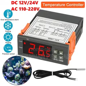 Original STC-1000 Led Incubator Temperature Thermostat - 12v/24v Dc