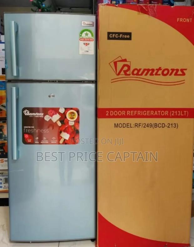 213litres Ramtons Fridge Double Fridge - main view