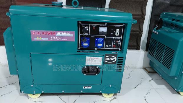 Hl Power 7.5kva Diesel Single Phase Generator - main view