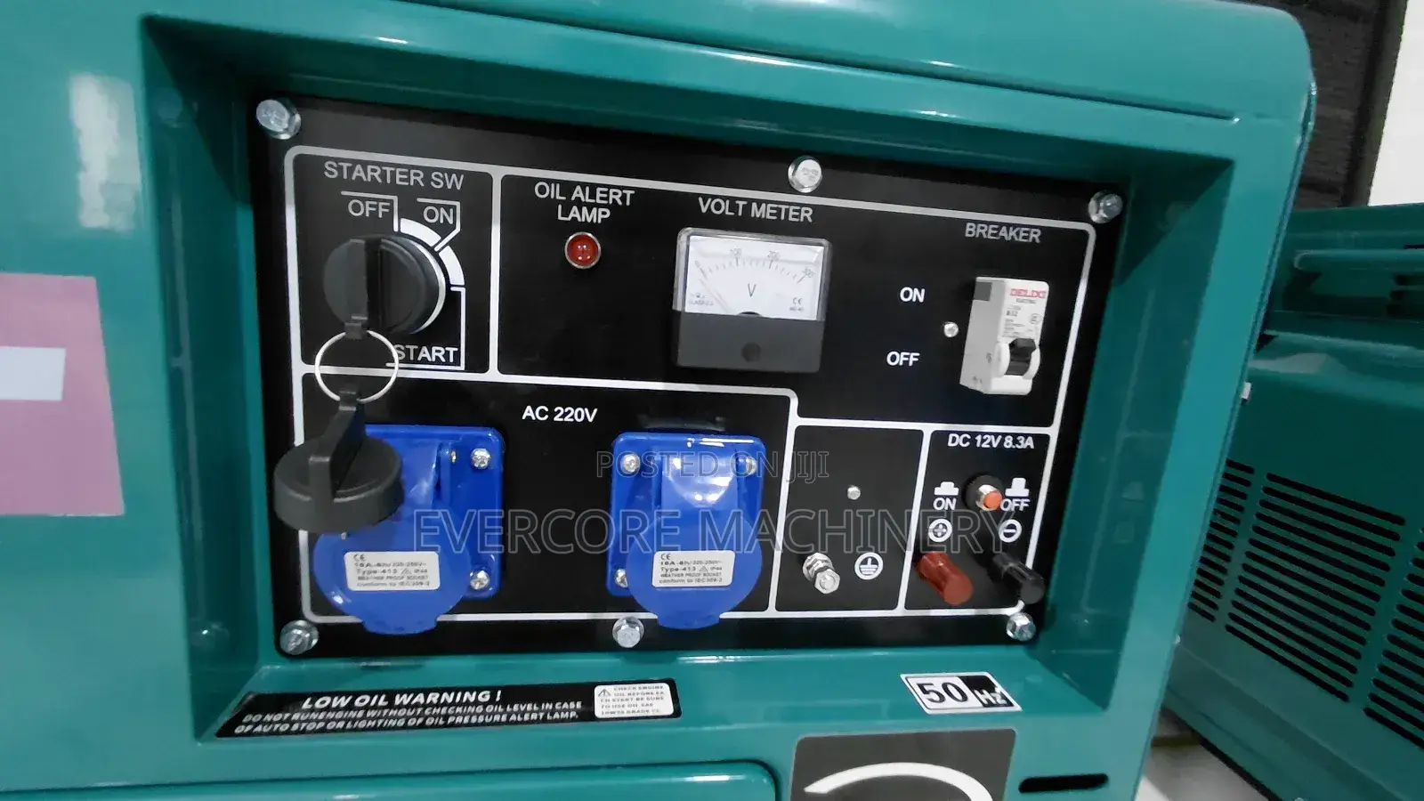Hl Power 7.5kva Diesel Single Phase Generator