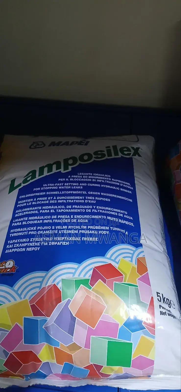 Lamposilex Mapei 5kgs