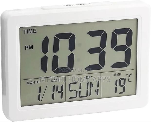 Digital Alarm Clock Calender