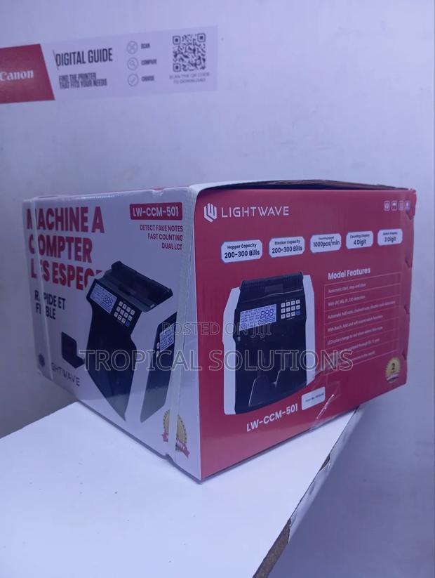 Lightwave Lw-CCM-501 Money Counting Machine Dual LCD Display - main view