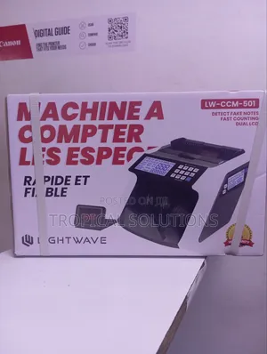 Lightwave Lw-CCM-501 Money Counting Machine Dual LCD Display