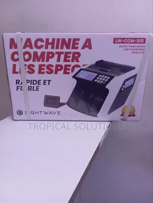 Lightwave Lw-CCM-501 Money Counting Machine Dual LCD Display