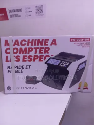 Lightwave Lw-CCM-501 Money Counting Machine Dual LCD Display