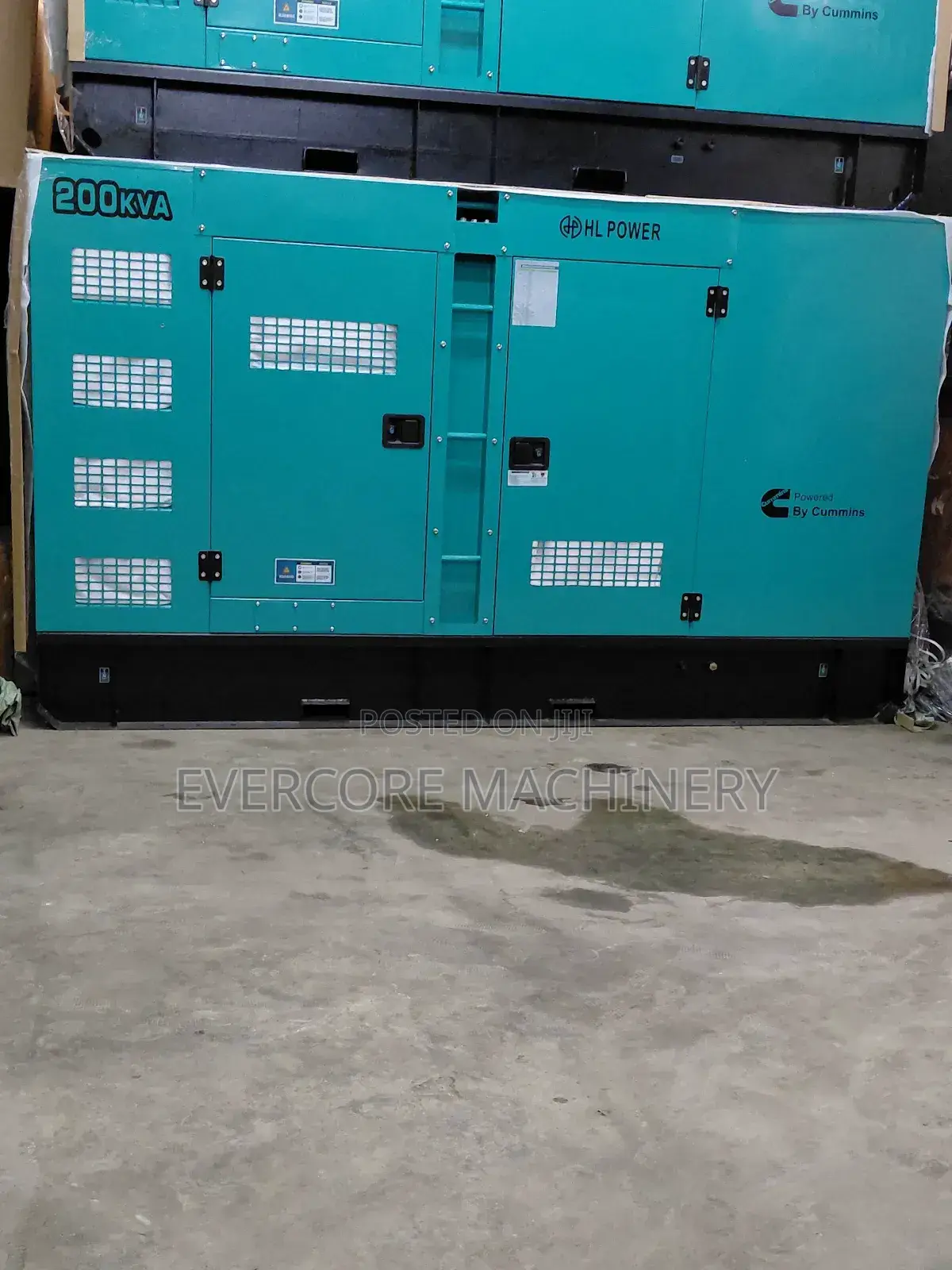 Cummins 200kva Diesel Silent Generator Brand New