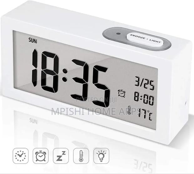 Led Digital Alarm Clock for Bedroom - thumbnail 2