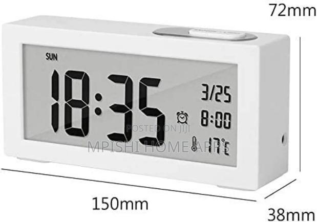 Led Digital Alarm Clock for Bedroom - thumbnail 3