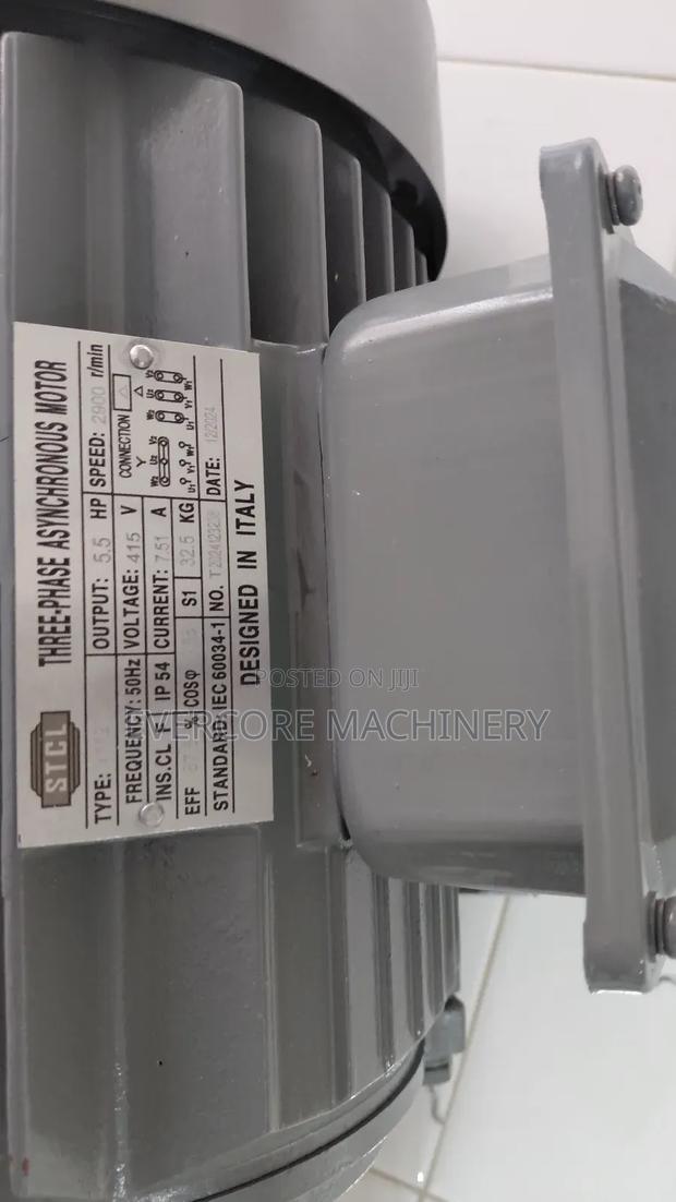 5.5hp Eletric Three Phase Motor STCL Italy - thumbnail 5