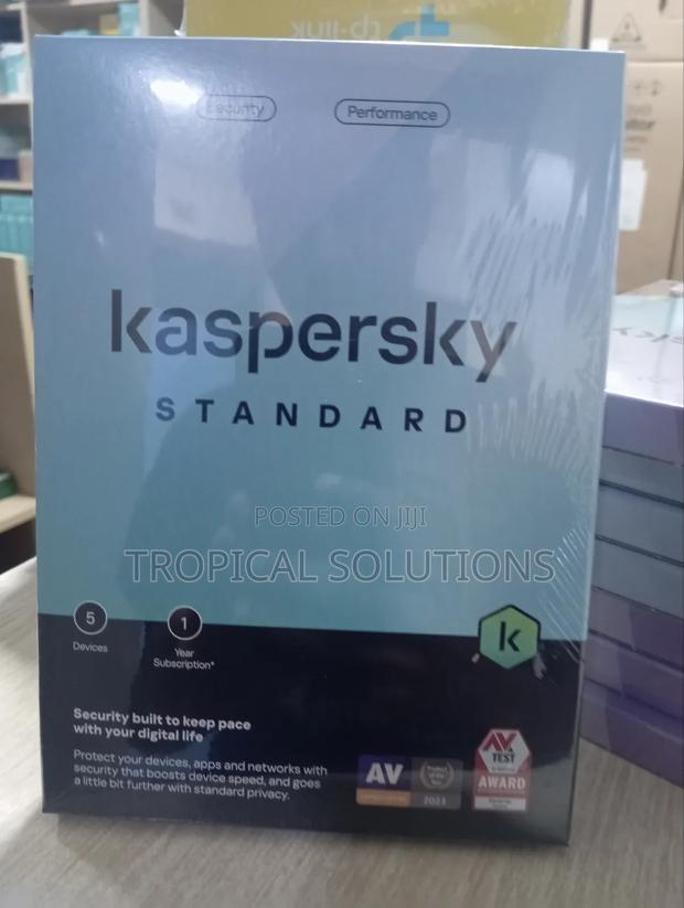 5 Devices Kaspersky Standard Antivirus