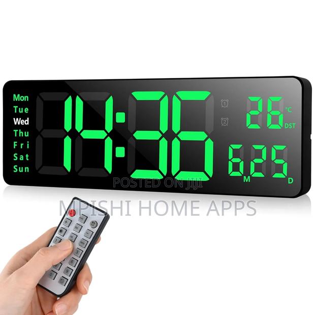 Led Digital Alarm Clock Large Display - main view
