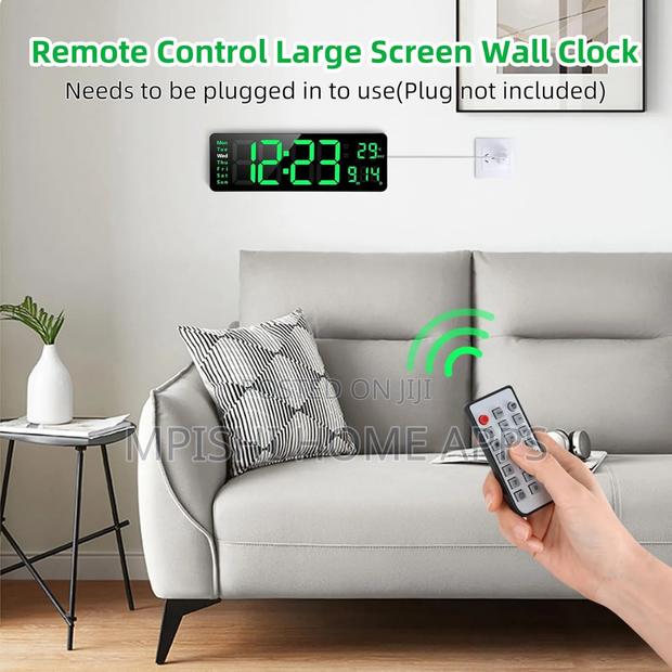Led Digital Alarm Clock Large Display - thumbnail 5