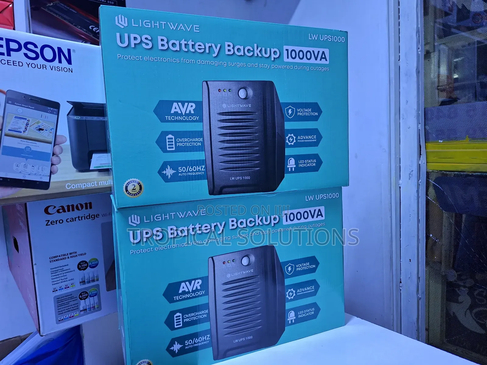 Lightwave 1000va Ups Available