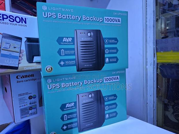 Lightwave 1000va Ups Available