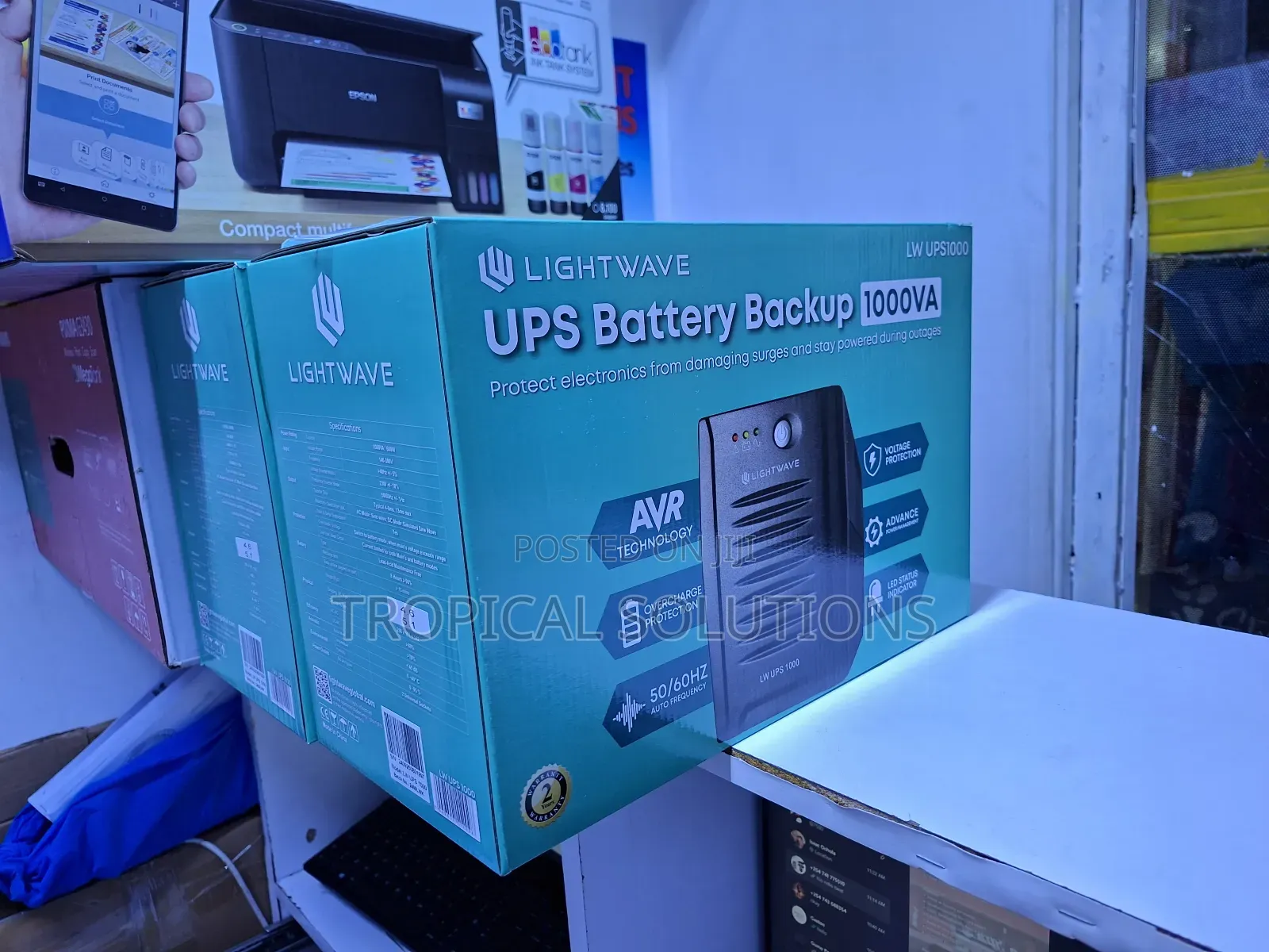 Lightwave 1000va Back Up Ups Available