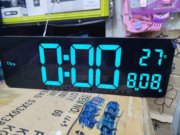 Led Digital Alarm Clock Large Display - thumbnail 2