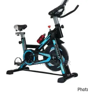 Blue Spinning Bike