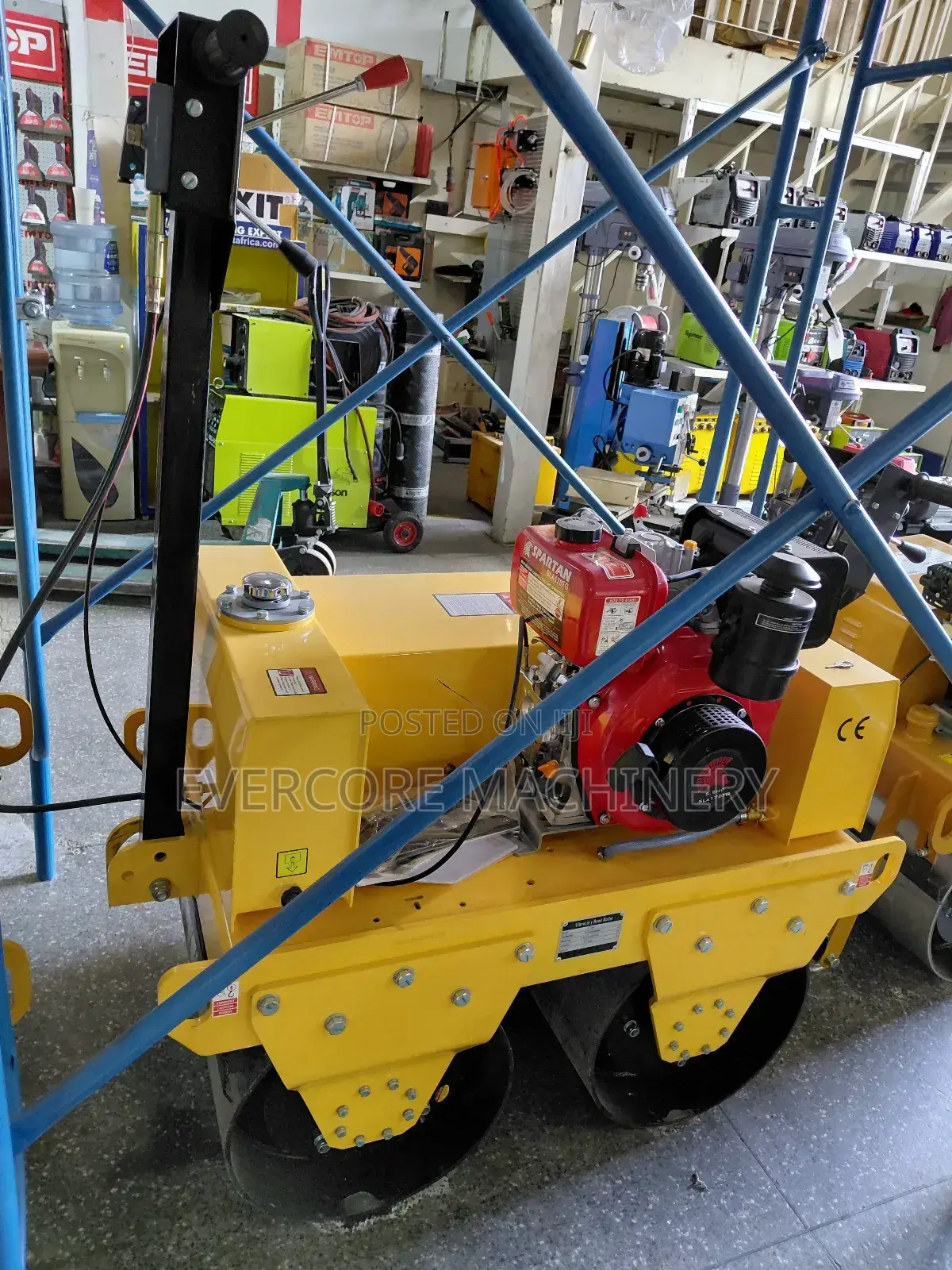 Heavy Duty Diesel Powered Double Drum Roller