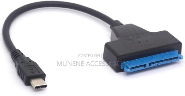 Usb C to Sata Adapter - Type C to Sata Iii Hard Drive Cable HDD SSD - thumbnail 2