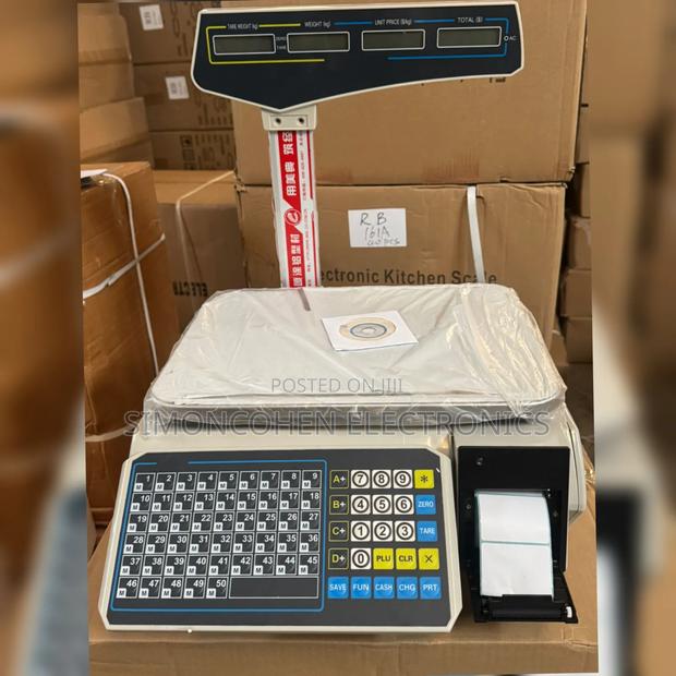 Barcode Labeling Scale - main view