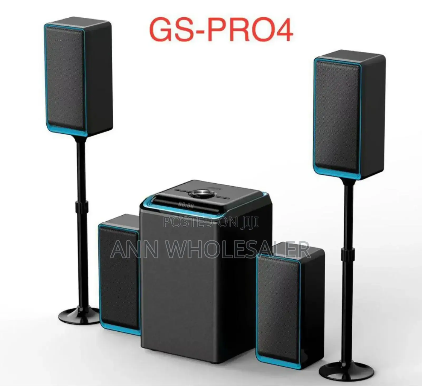 4.1ch Globalstar Pro 4 Multimedia System
Woofer