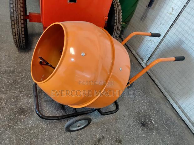 Electric 140l Portable Concrete Mixer Single Phase - thumbnail 2