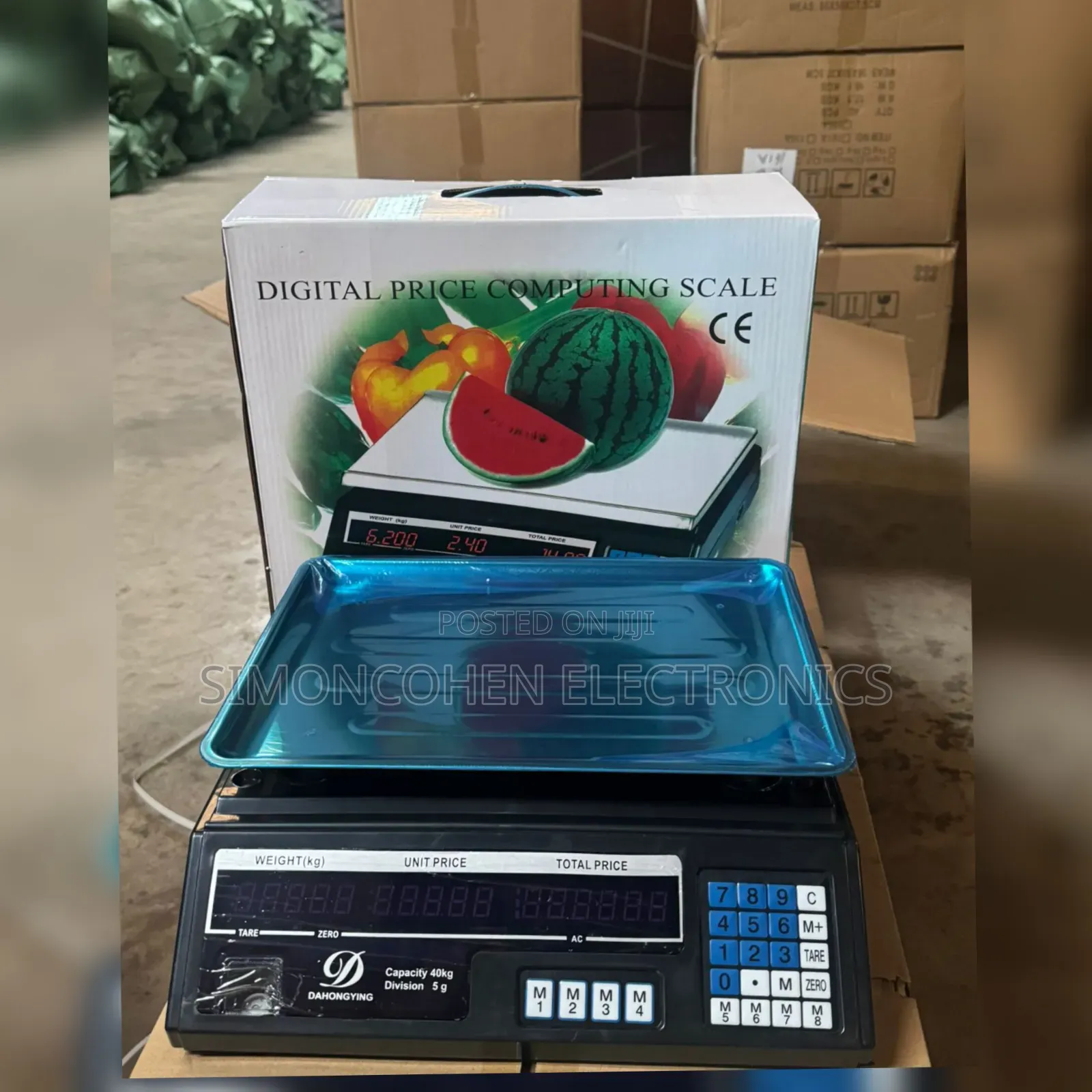 Acs 40kg Digital Scale Without Arm/Armless