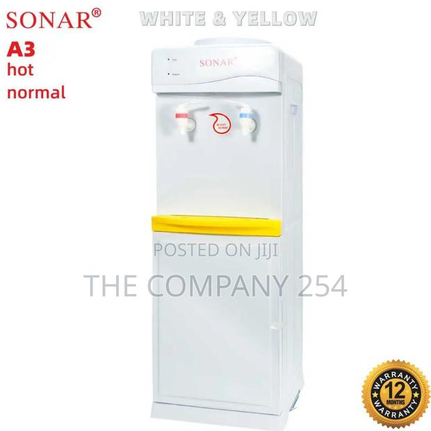 Sonar B7c Quality Water Dispenser With Hot and Warm Water Taps