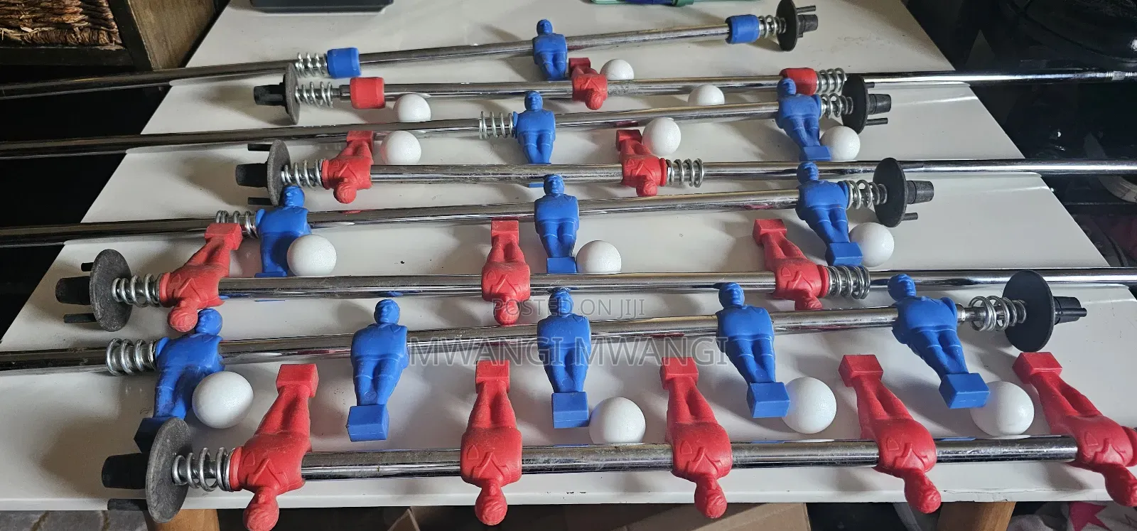 Complete Foosball Rods