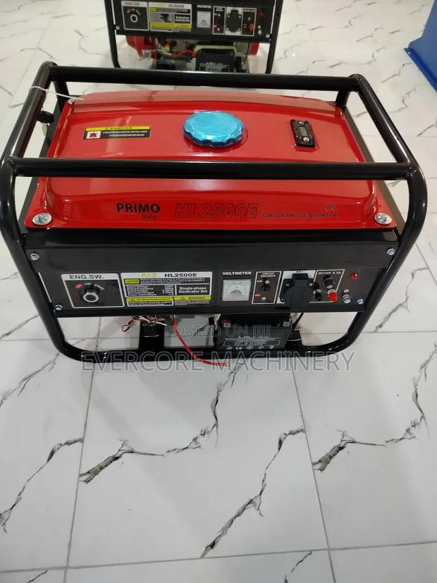 Primo Itall 2.5kva Petrol Keystart Generator. - thumbnail 2