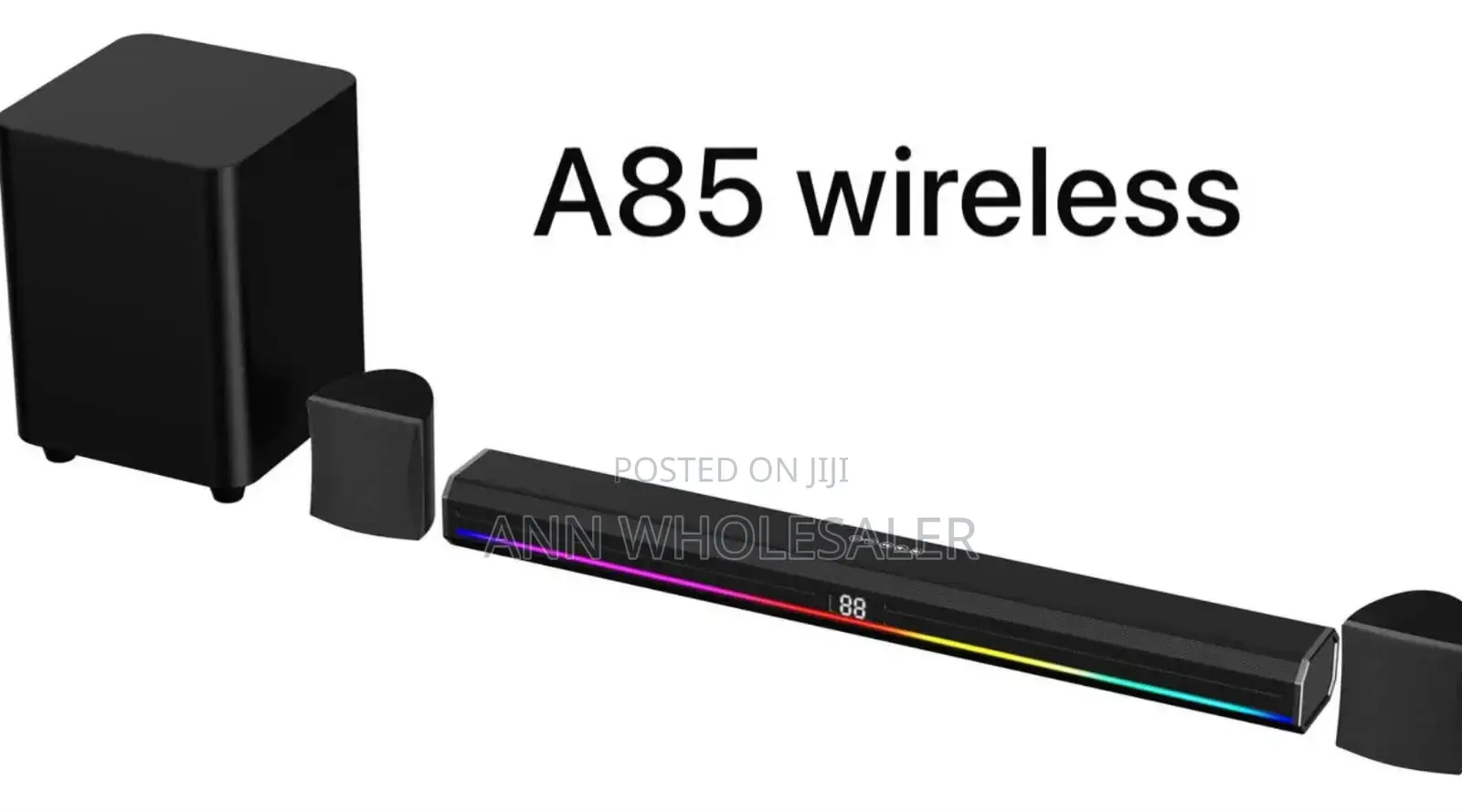 5.1 Ch Globalstar Soundbar A85 Wireless 170w @