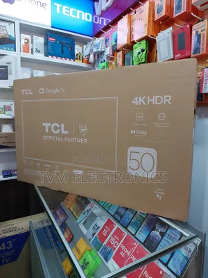 TCL 50′′ 50v6c Smart HDR Google Tv (New 2025)
