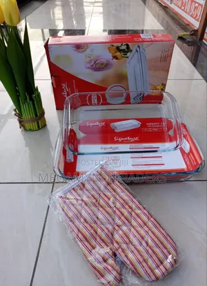 Signature Borosilicate Glass Baking Tin 2pc/Glass Baking Pan