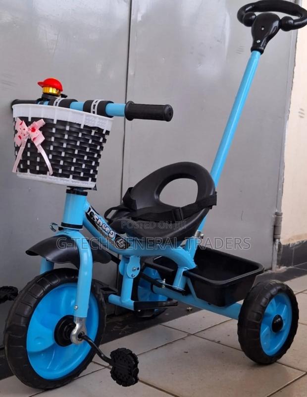 Tricycle Multicolored Kid's Bike Suitable For Children Age 2-7yrs