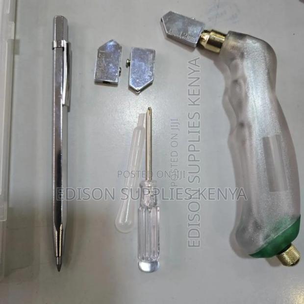 6pcs Glass Cutter Set Pistol Grip Glass Cutters Ceramic Tile Cutter - thumbnail 3