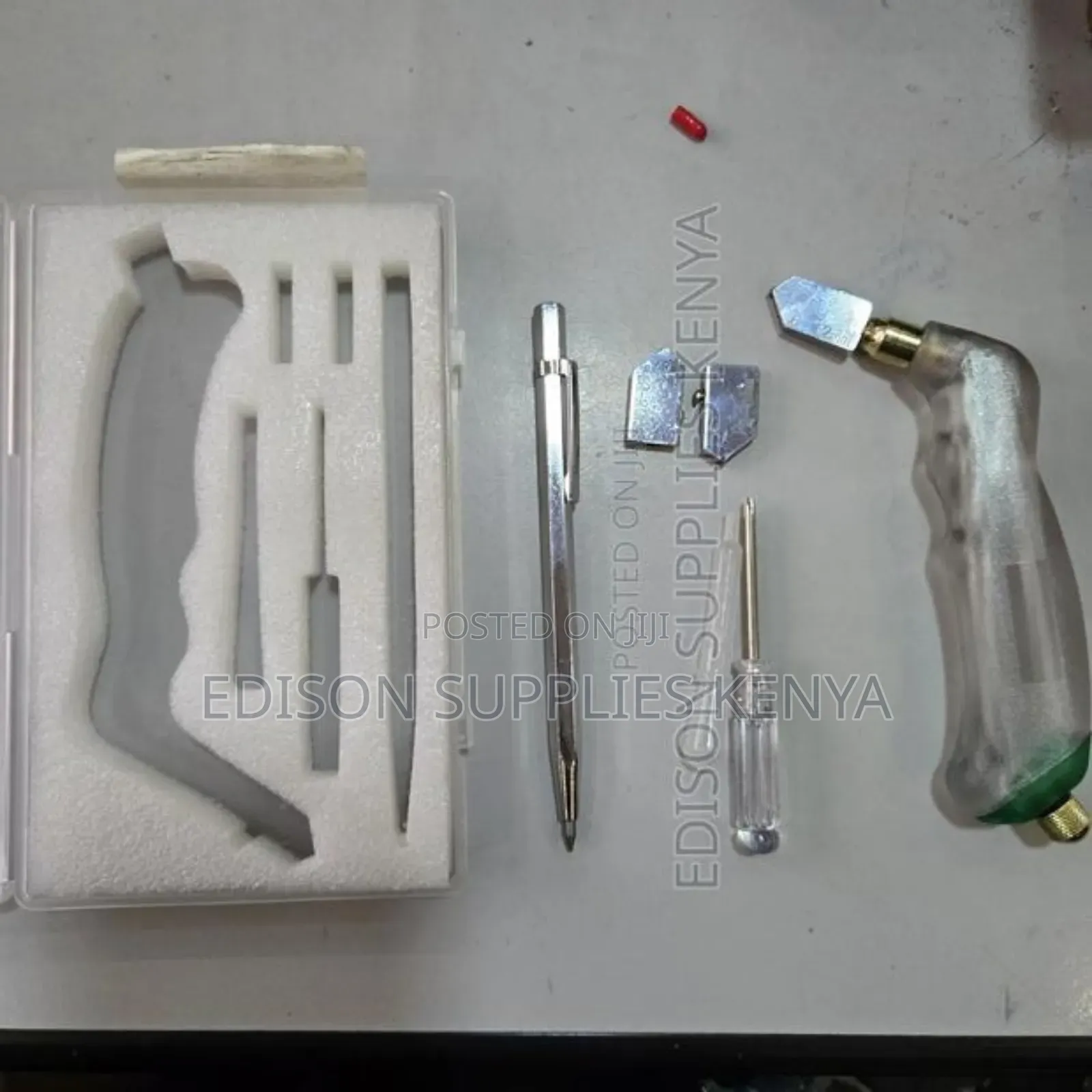 6pcs Glass Cutter Set Pistol Grip Glass Cutters Ceramic Tile Cutter
