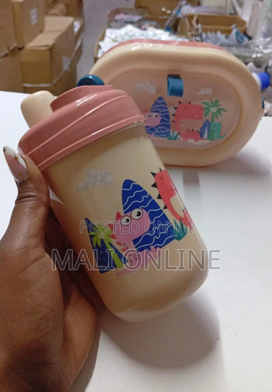Kids Lunch Box With Water Bottle Set Leakproof Bento Lunch Container