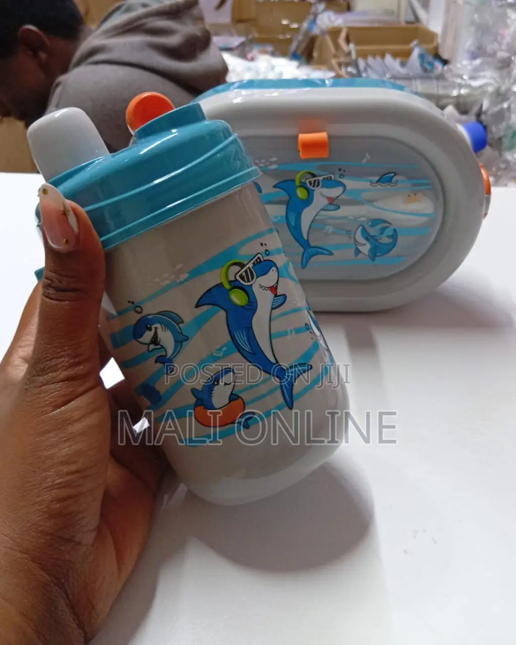 Kids Lunch Box With Water Bottle Set Leakproof Bento Lunch Container