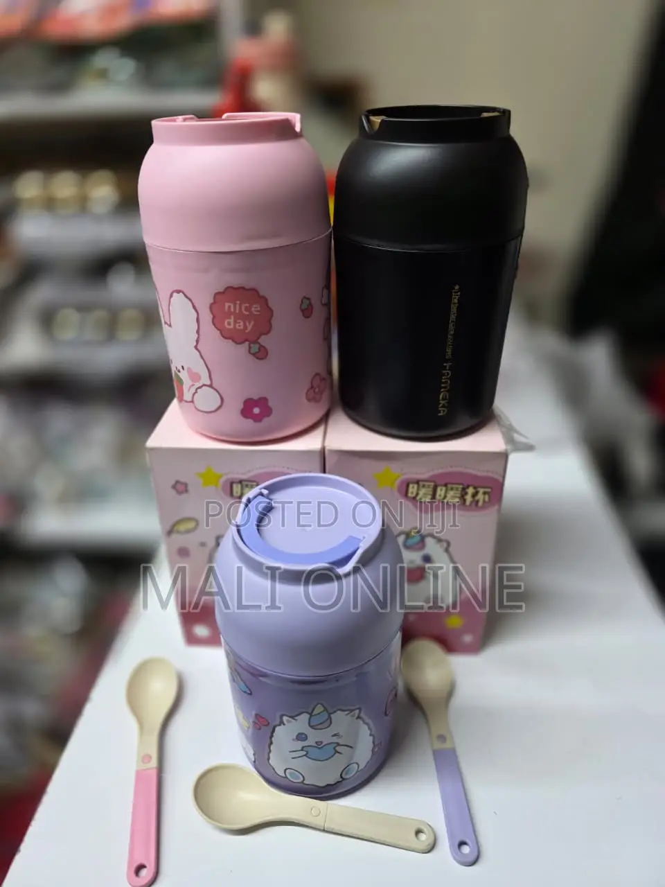 Thermos Food Jar 600ml Stainless Steel Lunch Box.