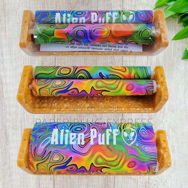 Alien Puff Hemp Plastic Rolling Machine 1 1/4 Size 79mm - thumbnail 3