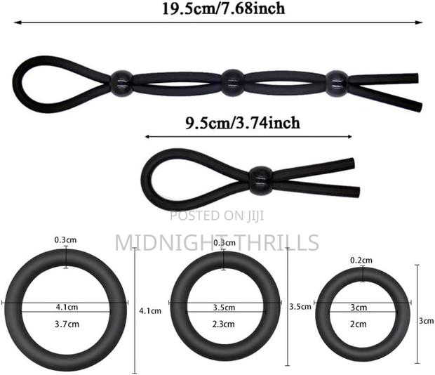 Midnight 'O' Cock Ring