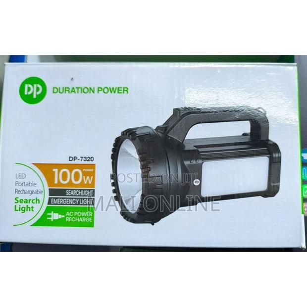 100w Rechargeable Searchlight & Emergency Light Dp-7320 Led Spotlight - main view