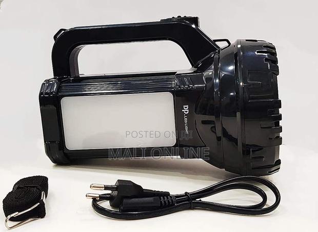 100w Rechargeable Searchlight & Emergency Light Dp-7320 Led Spotlight - thumbnail 3