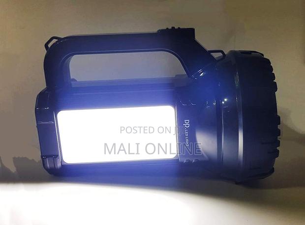 100w Rechargeable Searchlight & Emergency Light Dp-7320 Led Spotlight - thumbnail 4