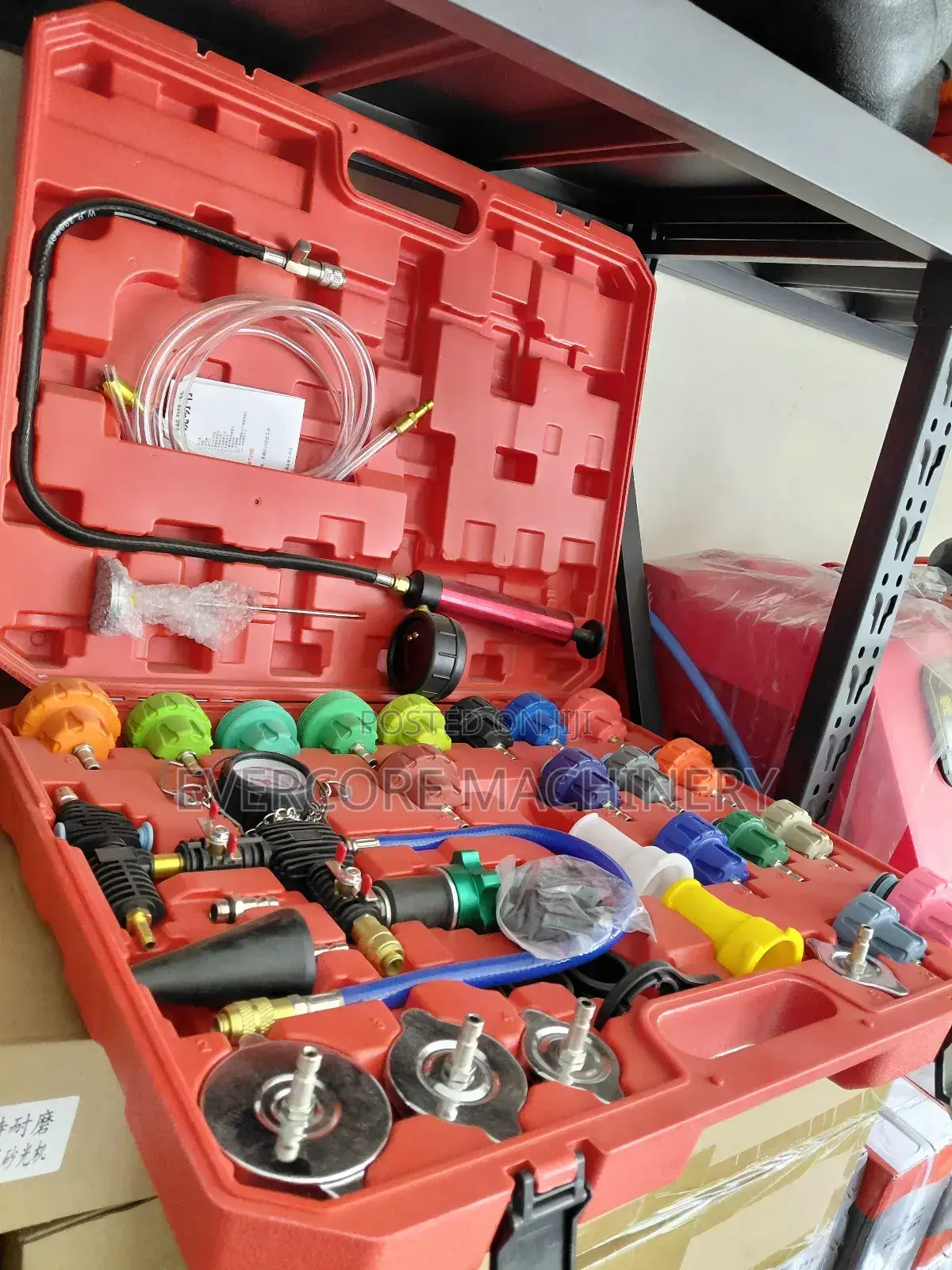 Watertank/Radiator Meter Garage Machine.