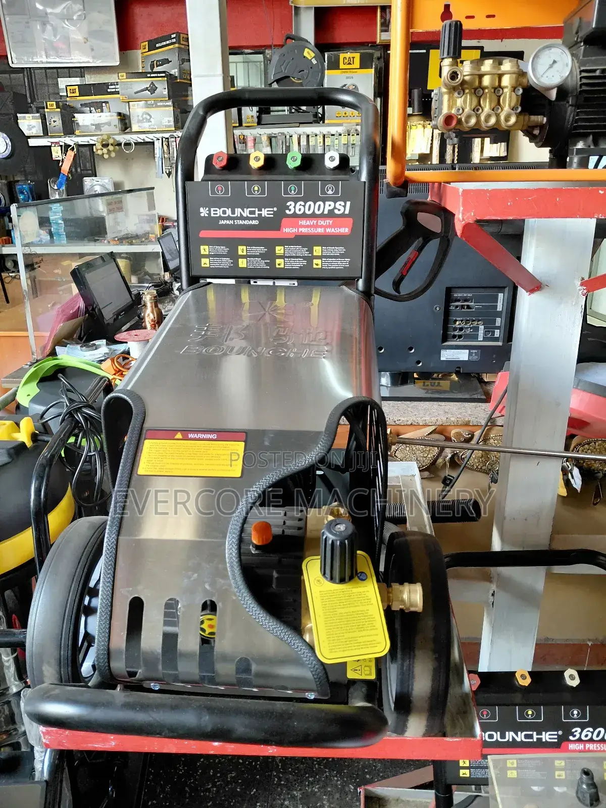 Bounche 3600psi Electric Three Phase Highpressure Washer Machine.